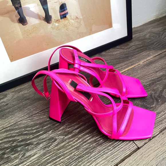 Area Hot Pink Heels size 39 IT - Picture 2 of 2